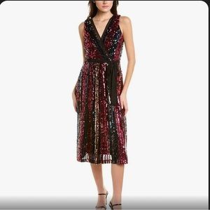 Julia Jordan Sequin midi dress